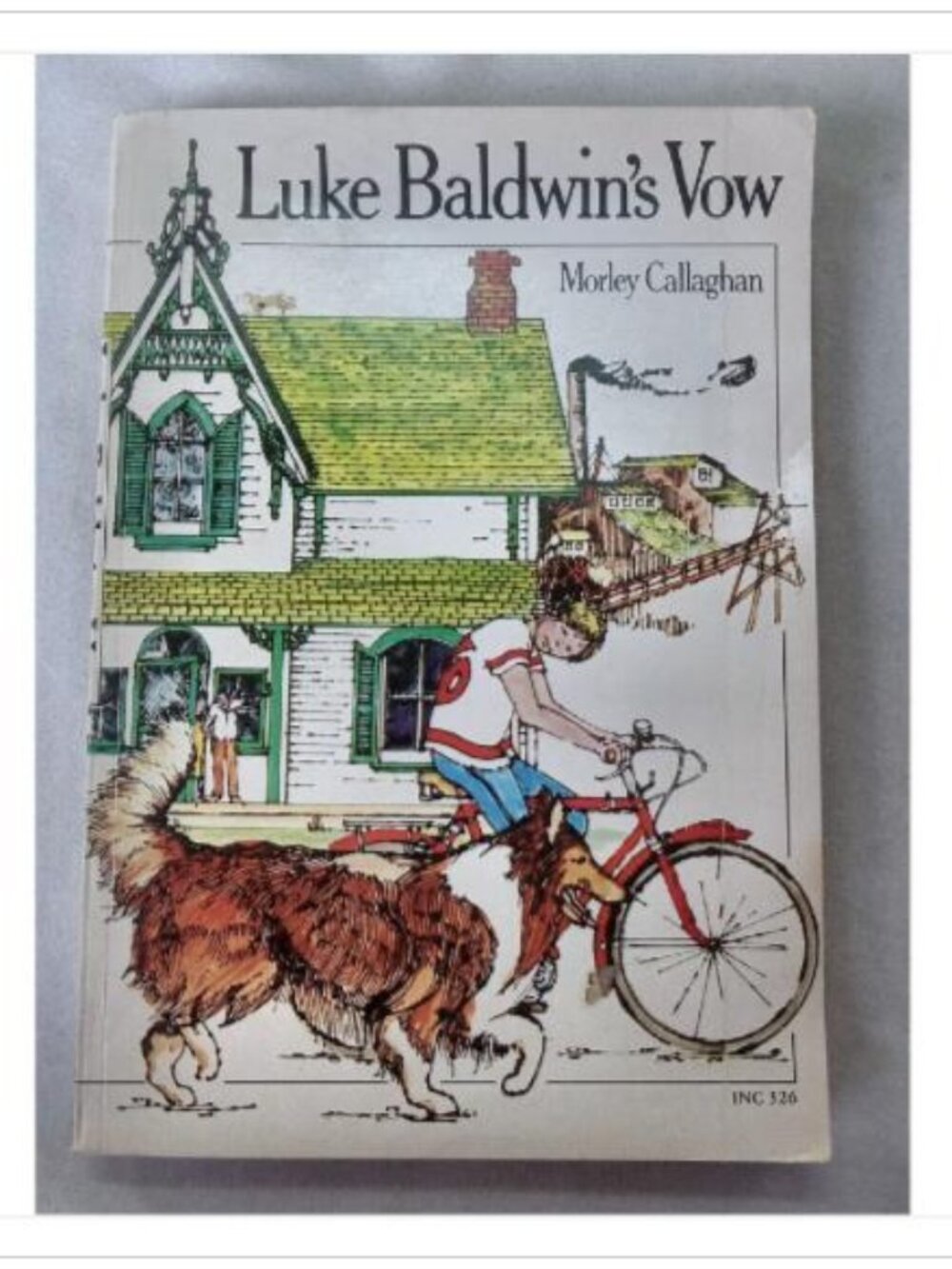 Luke Baldwin's Vow Morley Callaghan 1979 3rd Printing Paperback Book Vintage